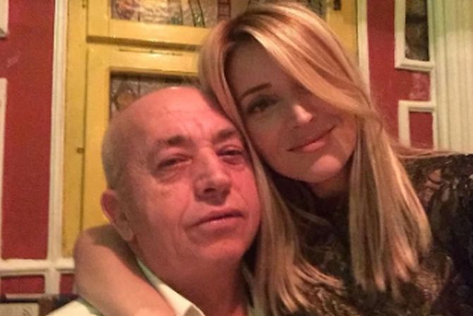 Anđelka Prpić sa roditeljima Anđelka Prpić sa roditeljima