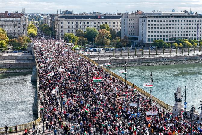 Budimpešta skup pristalica Viktora Orbana Budimpešta skup pristalica Viktora Orbana