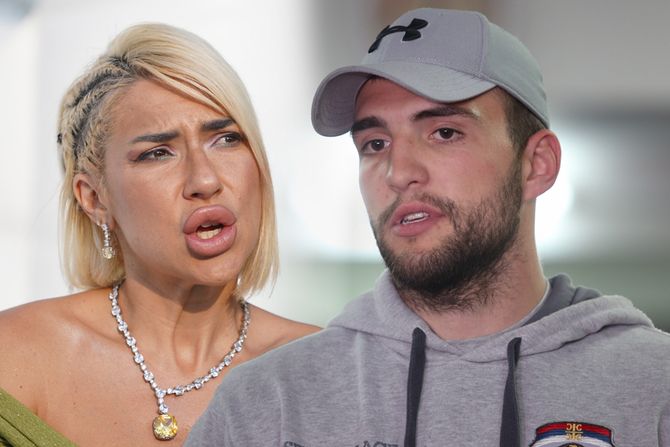 Jovana Jeremić i Veljko Ražnatović Jovana Jeremić i Veljko Ražnatović