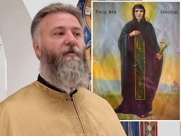 Otac Predrag Popović i Sveta Petka Prepodobna mati Paraskeva