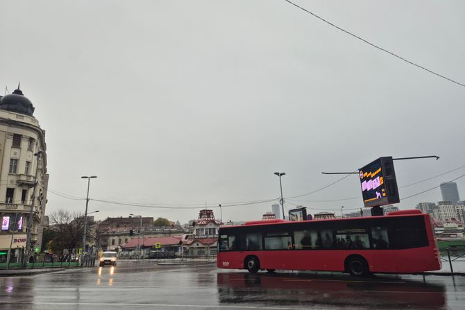 Kiša u Beogradu