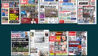 NASLOVNE STRANE SUTRAŠNJIH NOVINA: Prelistavanje štampe za ponedeljak, 27. oktobar 2025. godine