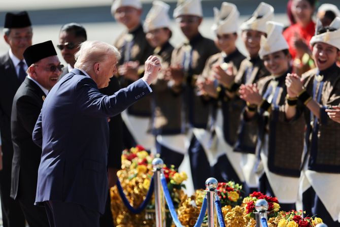 Donald Tramp, Malezija Donald Tramp, Malezija