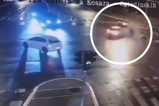 Udes u Bulevaru heroja sa Košara Udes u Bulevaru heroja sa Košara