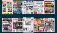 NASLOVNE STRANE SUTRAŠNJIH NOVINA: Prelistavanje štampe za utorak, 28. oktobar 2025. godine