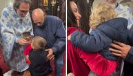 Veljko i Bogdana odveli sinove u crkvu da ih pričeste: Najmlađi ima samo 17 meseci, Željko prvi u redu