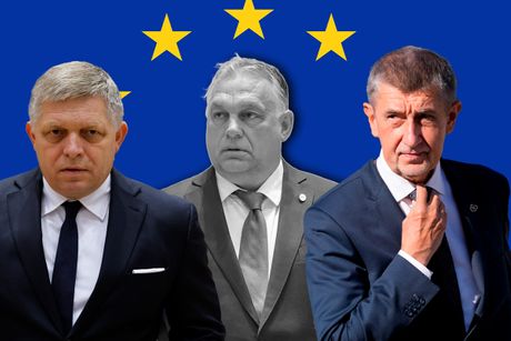 Andrej Babiš, Viktor Orban, Robert Fico