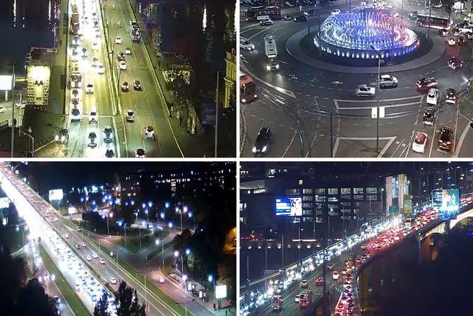 Beograd saobraćaj gužva Brankov most Slavija Autoput Novi Beograd Gazela