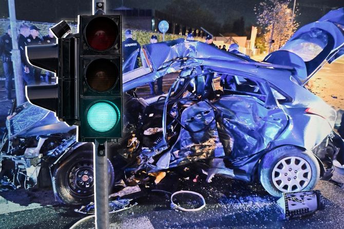 Novi Beograd, saobraćajna nesreća, Bulevar heroja s Košara, Omladinskih brigada, semafor