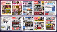 NASLOVNE STRANE SUTRAŠNJIH NOVINA: Prelistavanje štampe za sredu, 29. oktobar 2025. godine