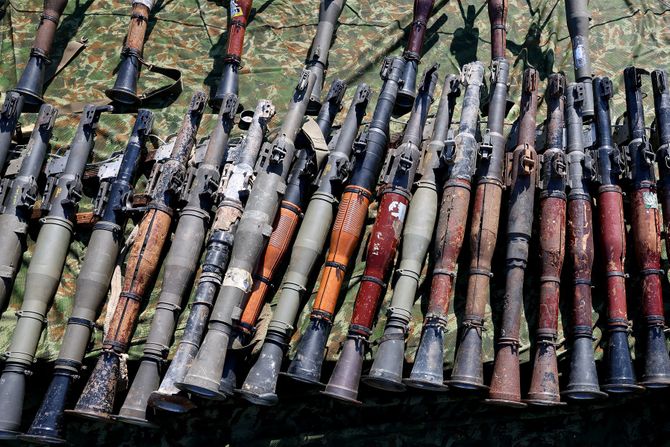 Zaplenjeno naoružanje Hezbolaha Zaplenjeno naoružanje Hezbolaha