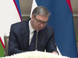 Aleksandar Vučić Uzbekistan Taškent Šavkat Mirzijojev