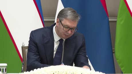 Aleksandar Vučić Uzbekistan Taškent Šavkat Mirzijojev