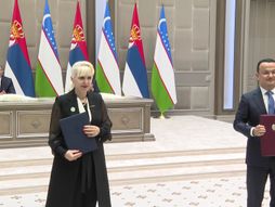 Aleksandar Vučić Uzbekistan Taškent Šavkat Mirzijojev