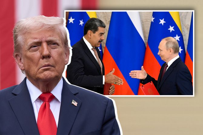 Donald Trump, Vladimir Putin, predsednik Venecuele Nicolas Maduro