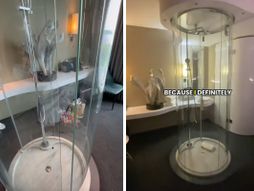 Tuš kabina u hotelu, Amsterdam