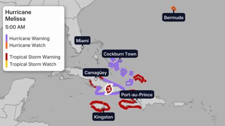 Uragan Melisa Uragan Melisa