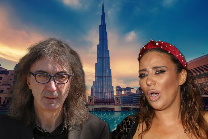 Goran Ratković Rale i Ana Nikolić, dubai Goran Ratković Rale i Ana Nikolić, dubai