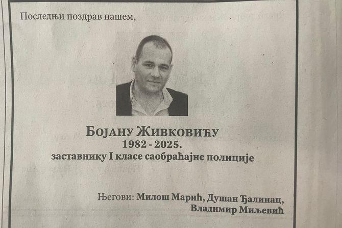 Bojan Živković, saobraćajna nesreća