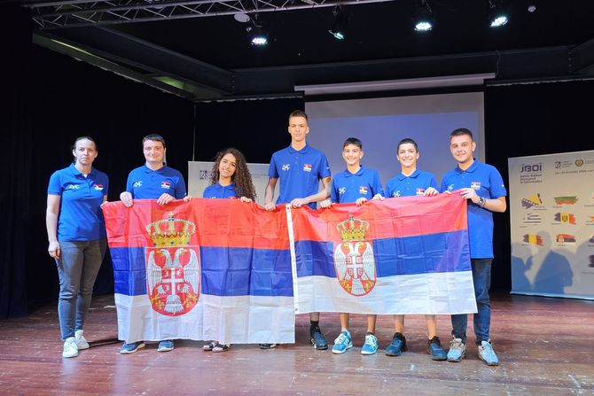 Larnaka, informatika, srpski tim , medalje