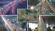 Ceo Beograd "u crvenom": GUŽVE na svim mostovima, auto-put u kolapsu, vozila mile, a ovde je najgore (MAPA)