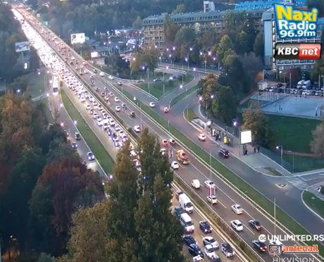 Auto-put Novi Beograd