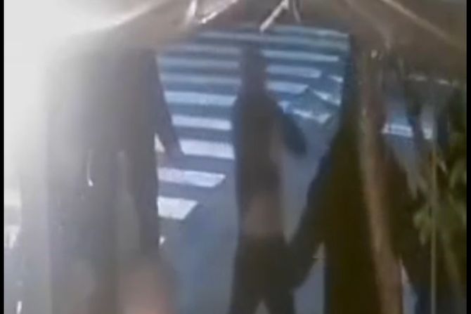 Napad u Podgorici, naselje Zabjelo Napad u Podgorici, naselje Zabjelo