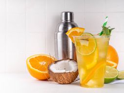 narandža, kokosova voda