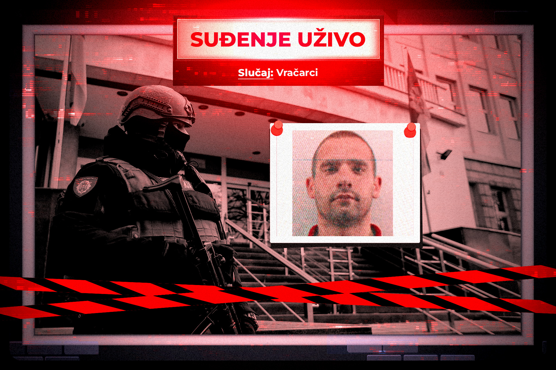 Samir Divljanović ne prepoznaje sebe na fotografijama! Doveden iz pritvora da svedoči na suđenju Vračarcima