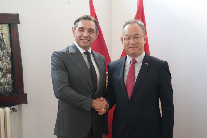 Aleksandar Vulin,Kina Aleksandar Vulin,Kina