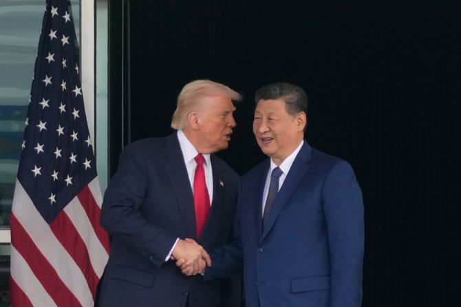 Donald Tramp i Si Đinping Donald Tramp i Si Đinping