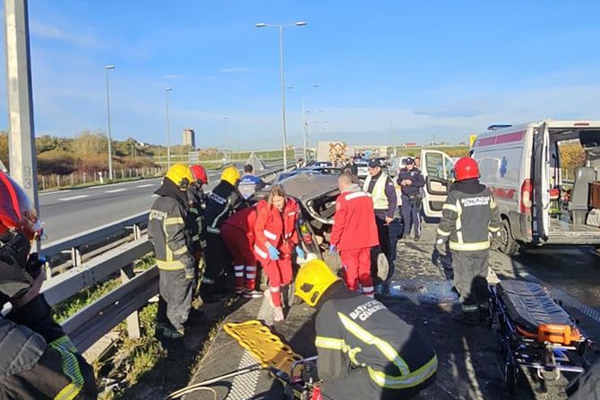 Obilaznica kod Novog Sada, saobraćajna nesreća