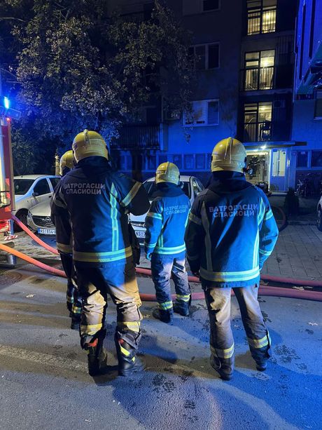 Pozar u stanu Novi Sad Pozar u stanu Novi Sad