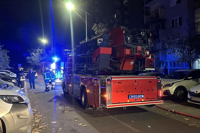 Pozar u stanu Novi Sad Pozar u stanu Novi Sad