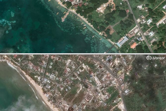 Uragan Melisa Jamajka oluja Haiti Kuba Uragan Melisa Jamajka oluja Haiti Kuba