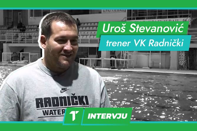 Uroš Stevanović, trener VK Radnički Uroš Stevanović, trener VK Radnički