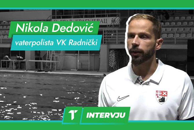 Nikola Dedović, vaterpolista VK Radnički