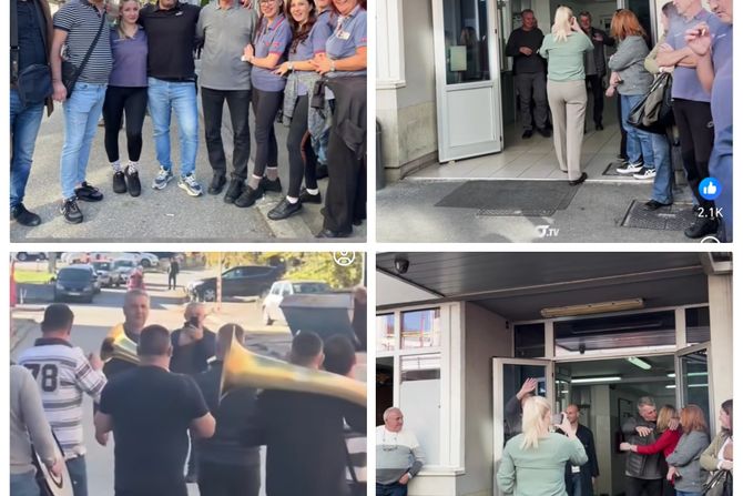 Ispraćaj u penziju poslovođe Prvog partizana