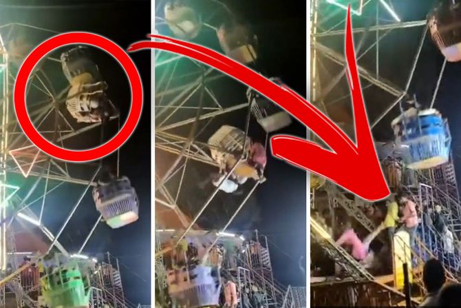 panorama, luna park, indija