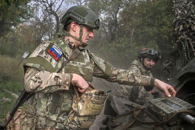 Ruski vojnici kod Pokrovska