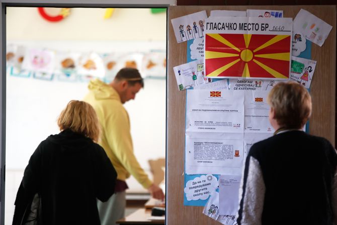 Severna Makedonija lokalni izbori glasanje