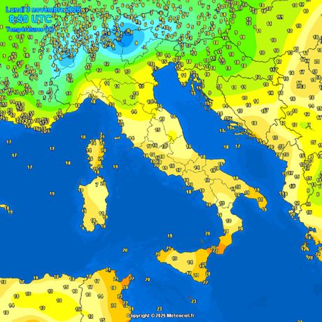 Trenutne temperature vazduha