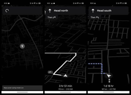 Google Maps novi režim