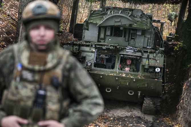 Ruski položaji kod Pokrovska