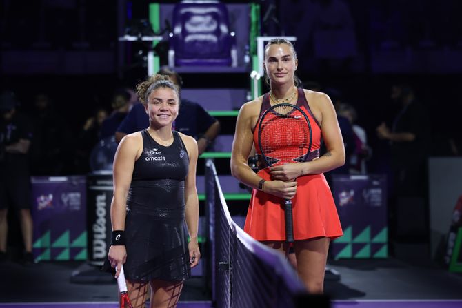 Jasmin Paolini i Arina Sabalenka