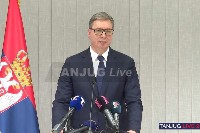 Aleksandar Vučić Brisel izjava