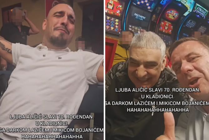 Darko Lazić,  Ljuba Aličić i Mikica Bojanić