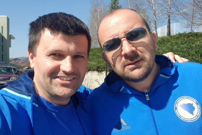 Feđa Dudić i Mladen Žižović