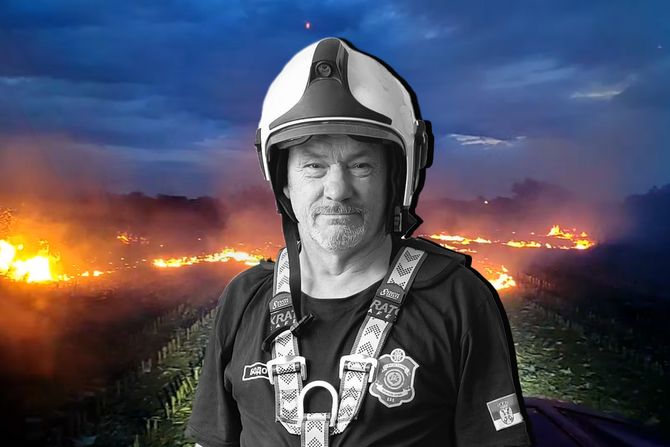 Jožef Bodo, vatrogasac