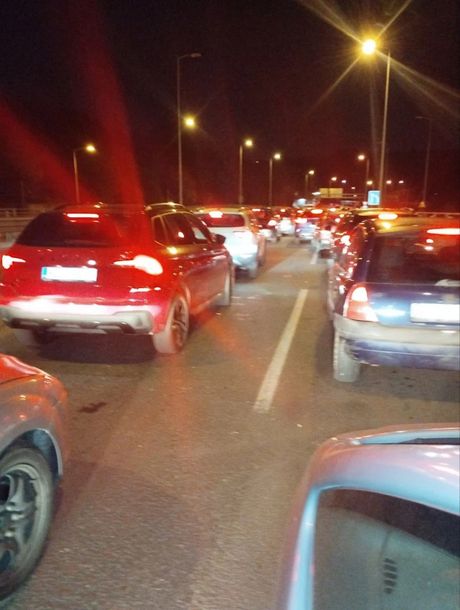 Saobraćaj gužva most Ada